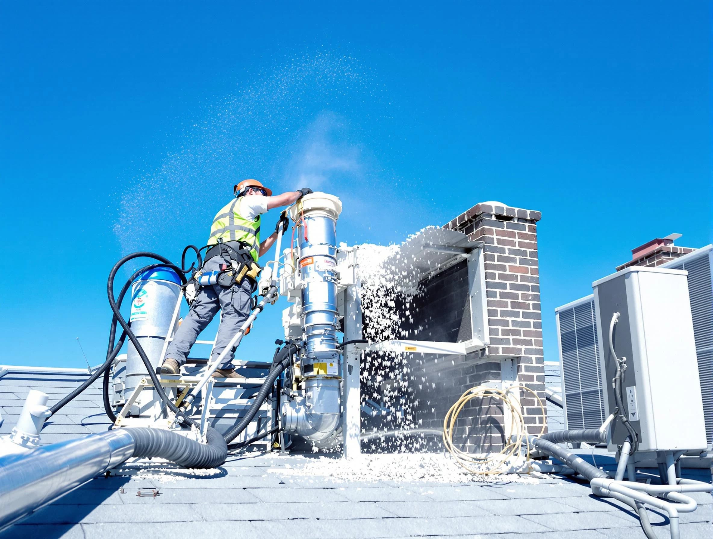 Expert roof dryer vent cleaning by Kennesaw Dryer Vent Cleaning in Kennesaw