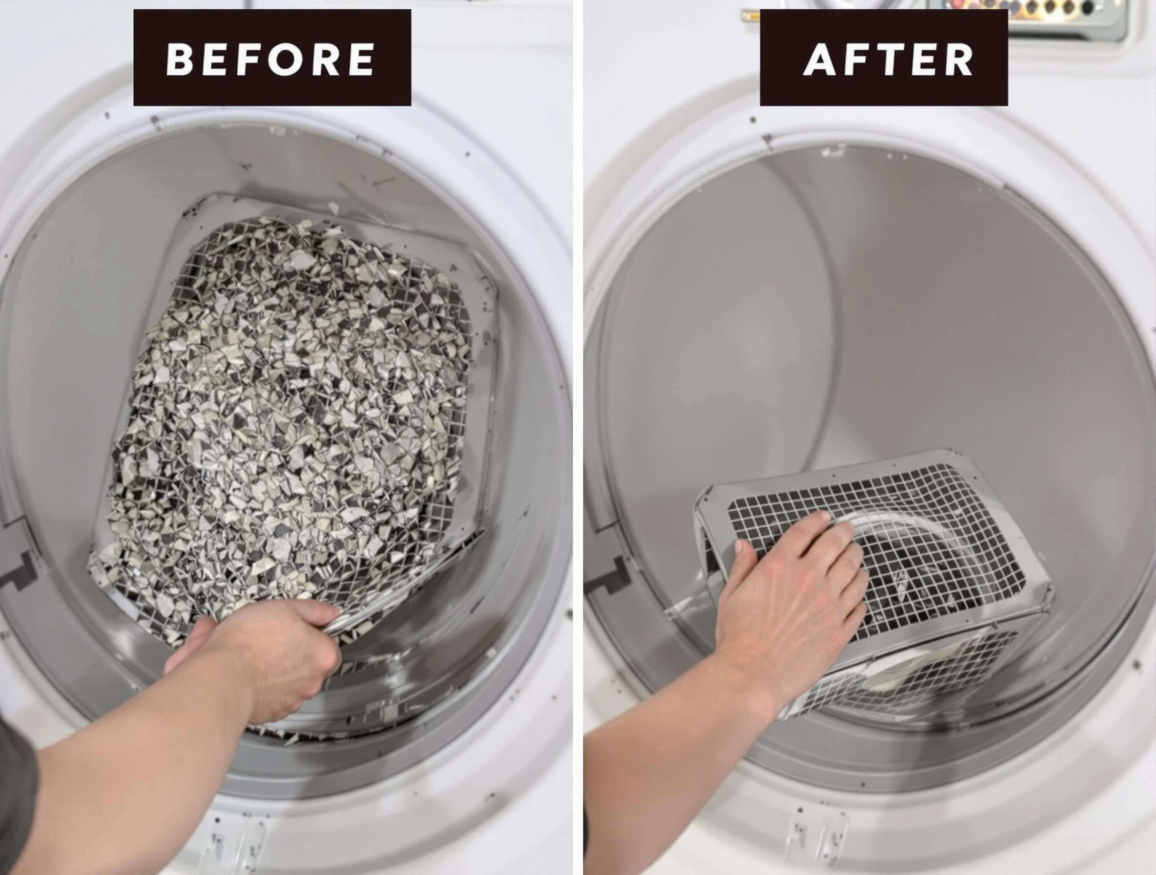 Professional lint trap cleaning by Kennesaw Dryer Vent Cleaning in Kennesaw