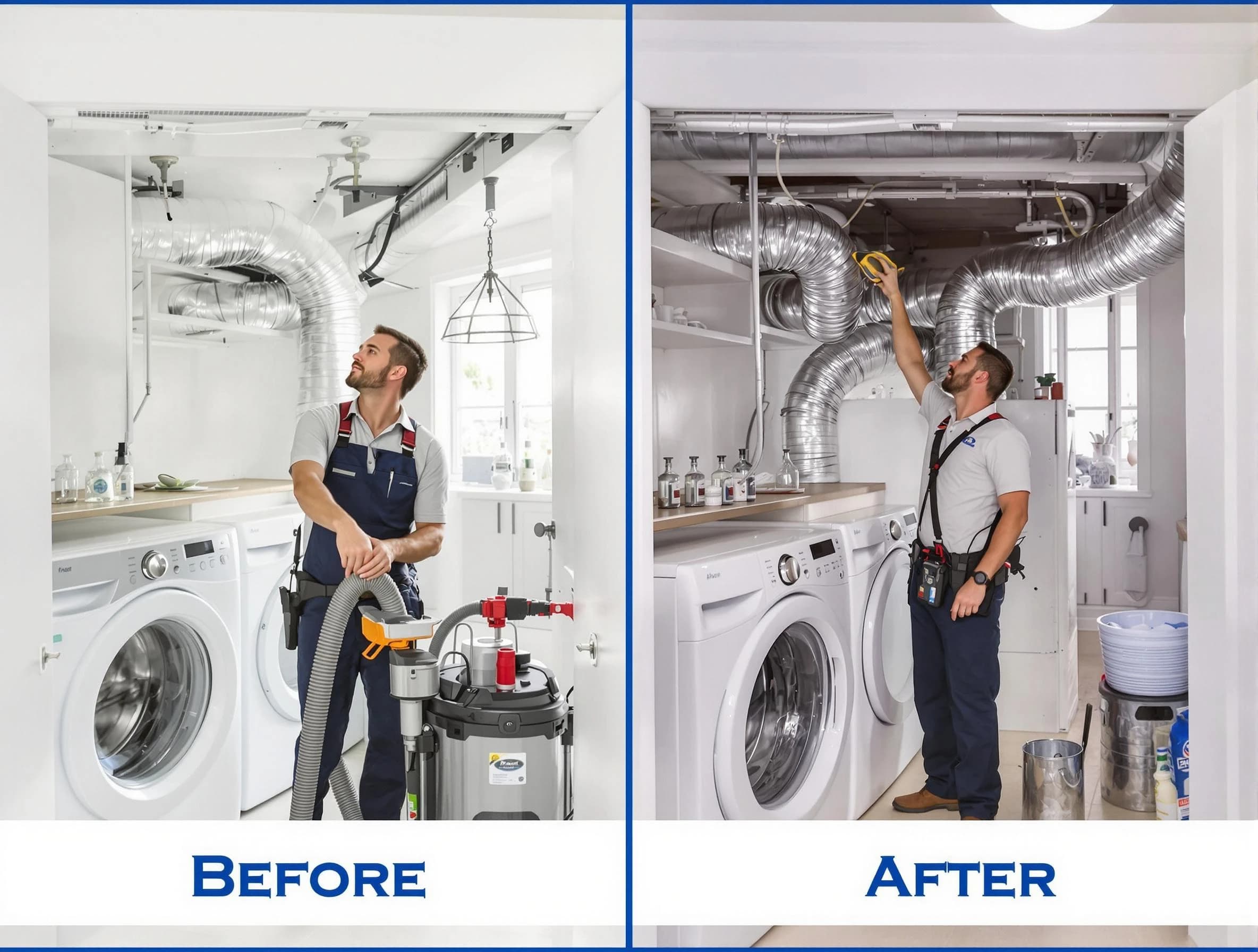 Expert gas dryer vent cleaning by Kennesaw Dryer Vent Cleaning in Kennesaw