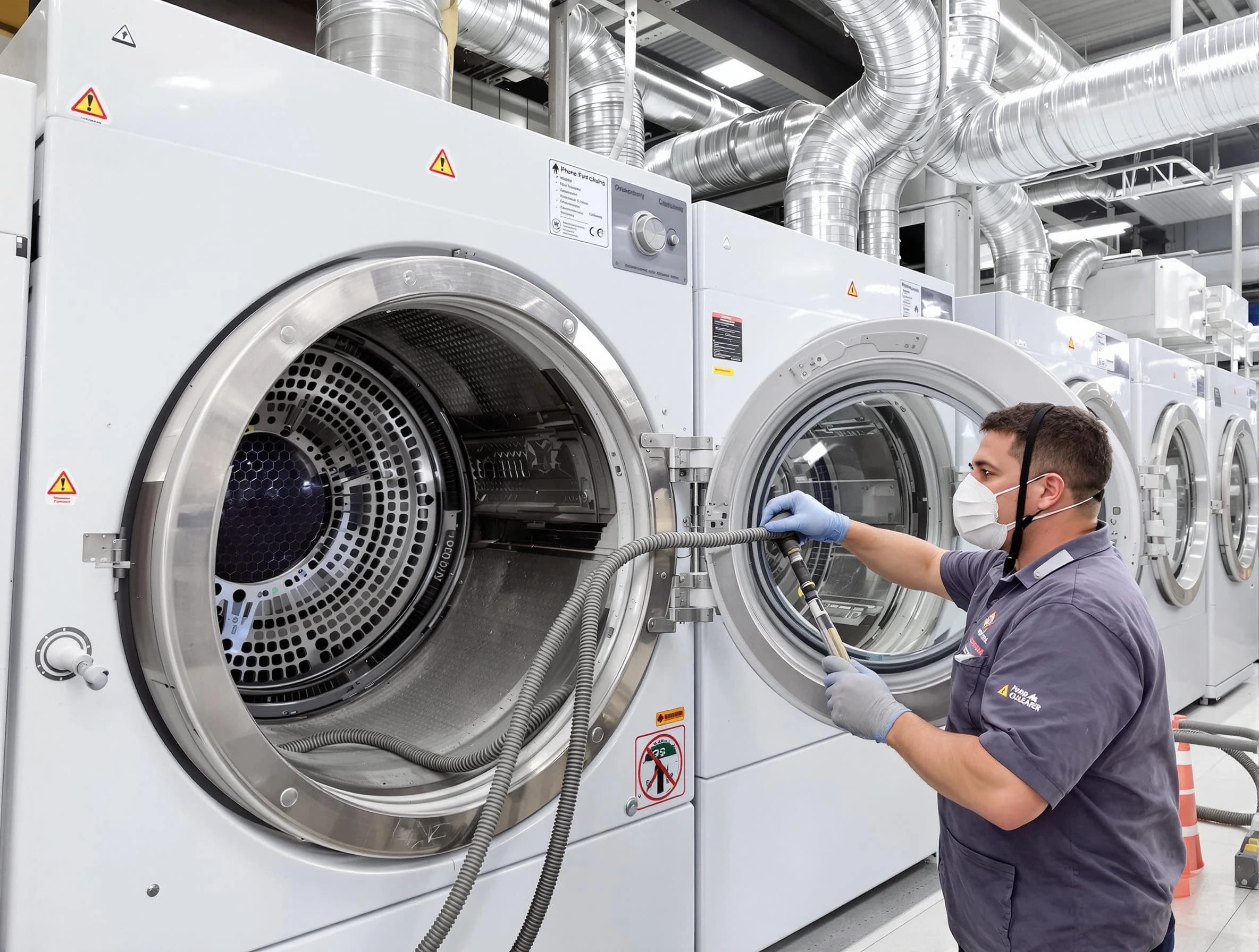 Industrial-grade dryer vent cleaning by Kennesaw Dryer Vent Cleaning in Kennesaw