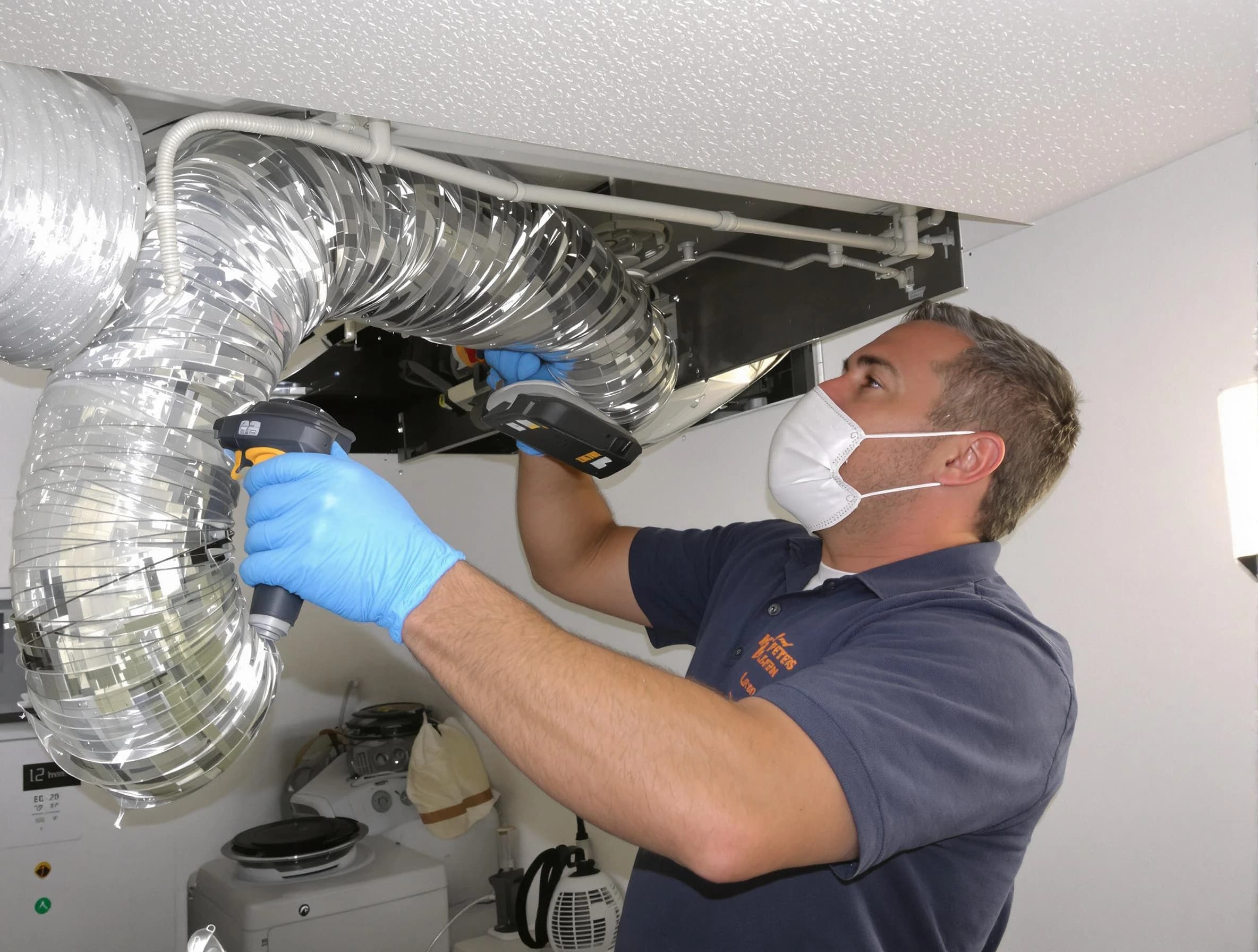 Kennesaw Dryer Vent Cleaning professional performing thorough residential dryer vent cleaning in Kennesaw