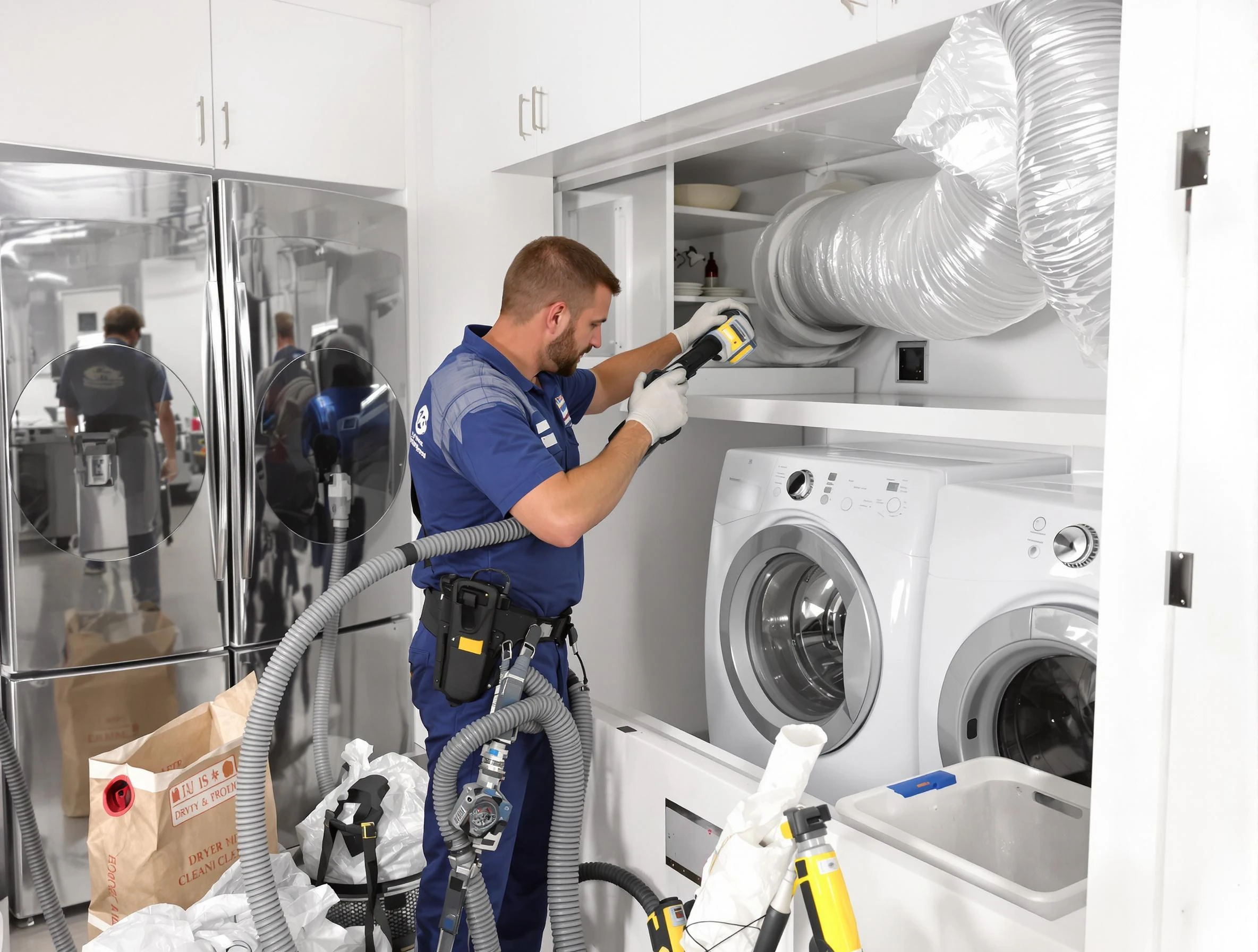 Professional duct cleaning by Kennesaw Dryer Vent Cleaning in Kennesaw
