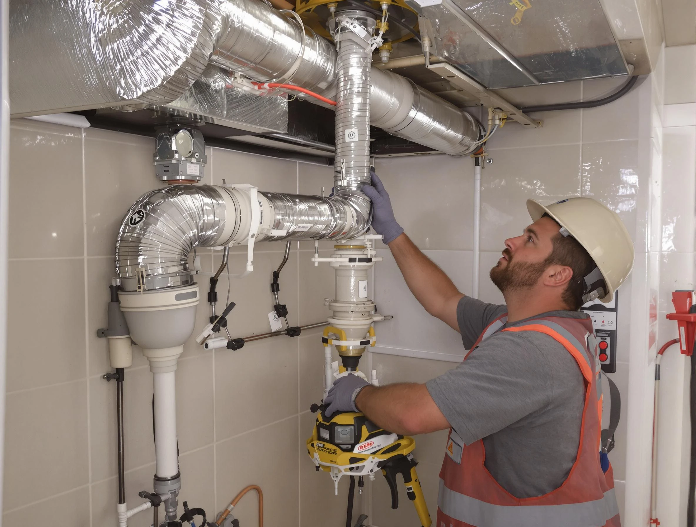 Kennesaw Dryer Vent Cleaning expert performing professional dryer vent repair and installation in Kennesaw